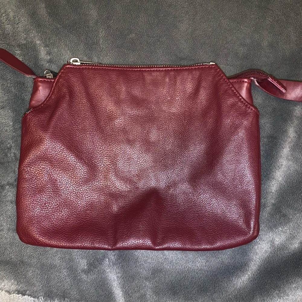Burgundy Crossbody Purse